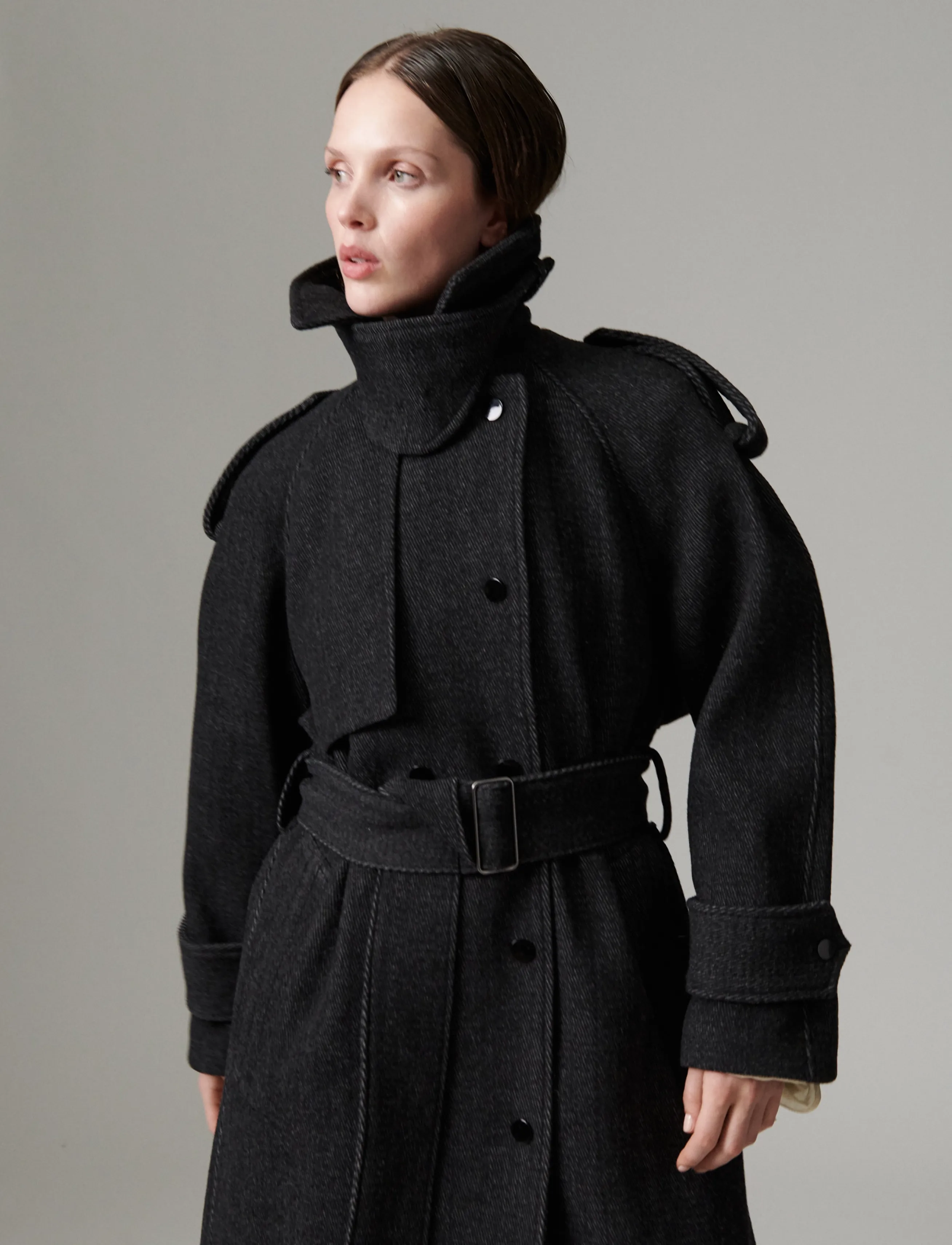 DAY BIRGER ET MIKKELSEN Daycapthin Wool Structure kappor & rockar dam – bild 5