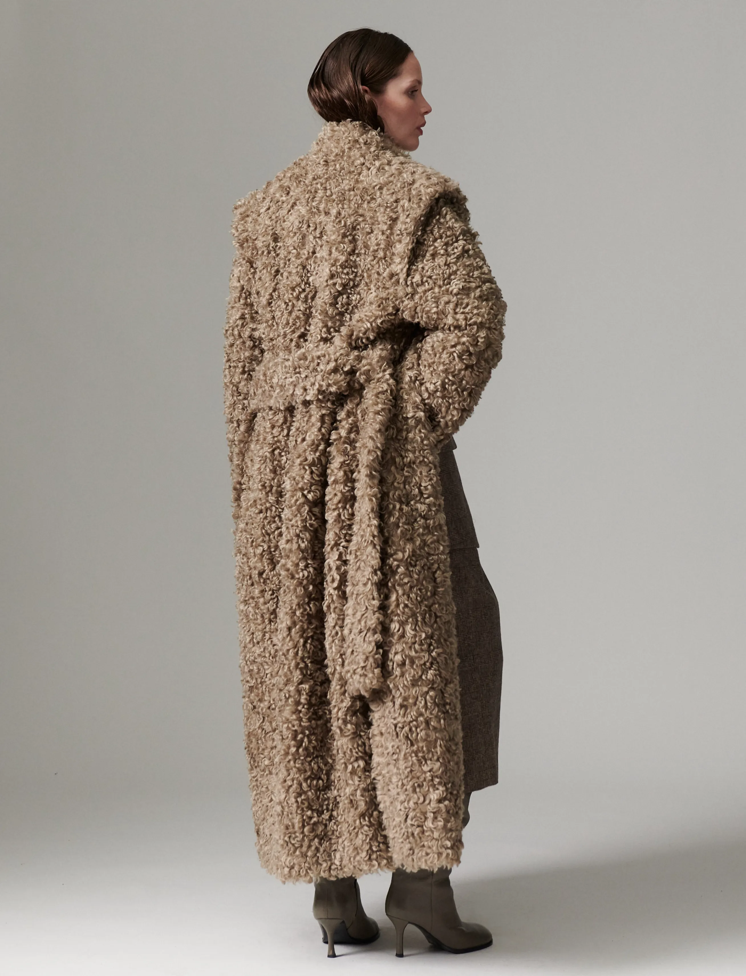Day Birger et Mikkelsen - DAYOtis - Furry - kunstkarusnahk - walnut - 5