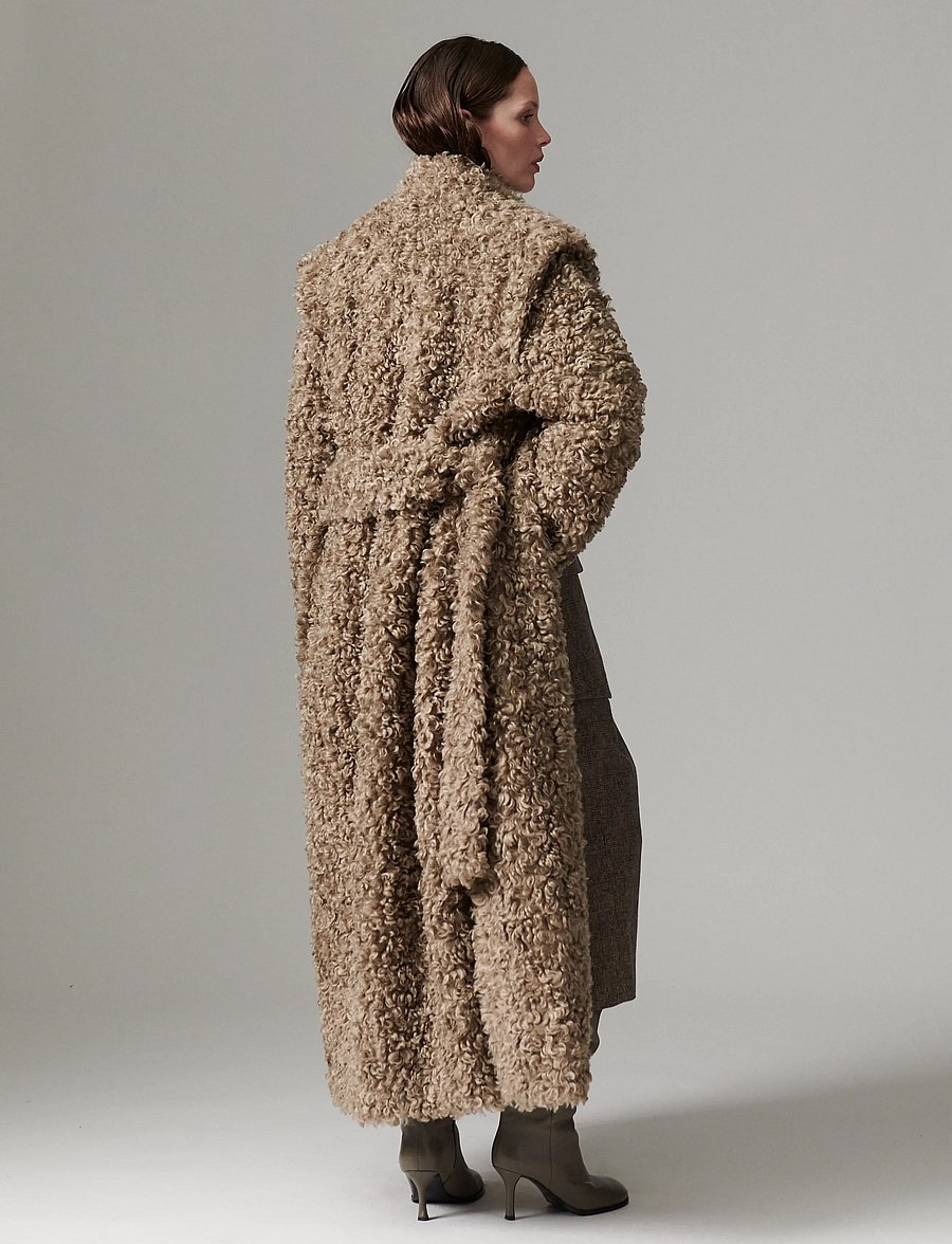 Day Birger et Mikkelsen - DAYOtis - Furry - kunstkarusnahk - walnut - 5