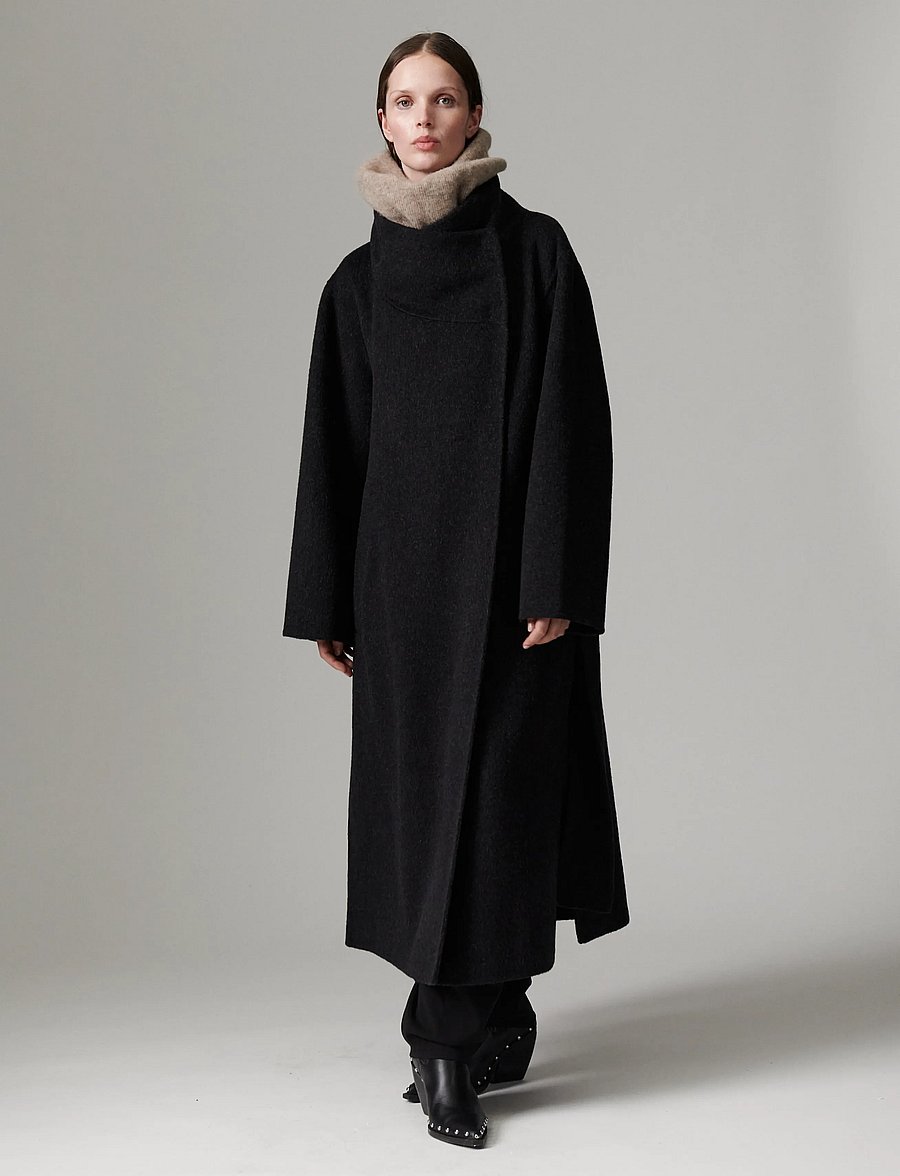Day Birger et Mikkelsen - DAYTeme - Bonded Soft Wool - dark grey melange - 0