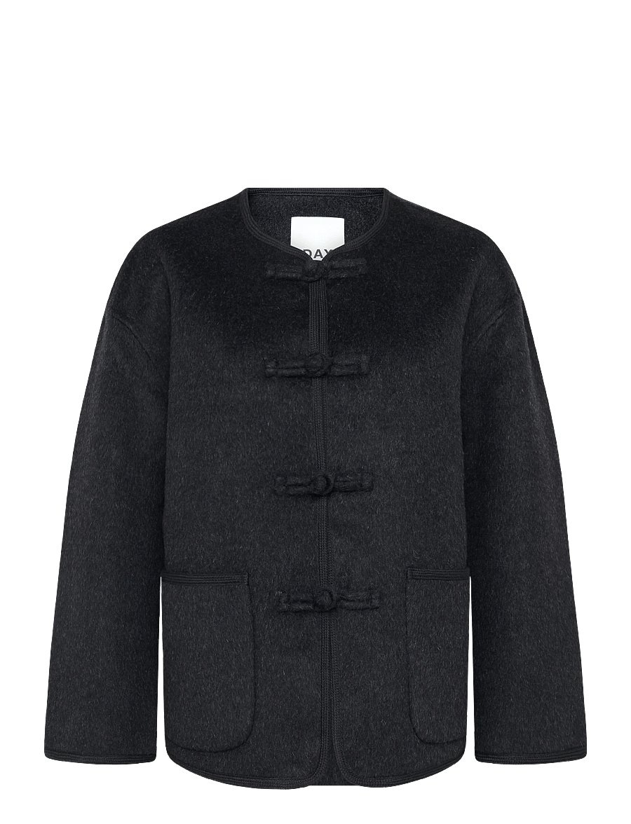 Day Birger et Mikkelsen - DAYSia - Bonded Soft Wool - wolljacken - dark grey melange - 1