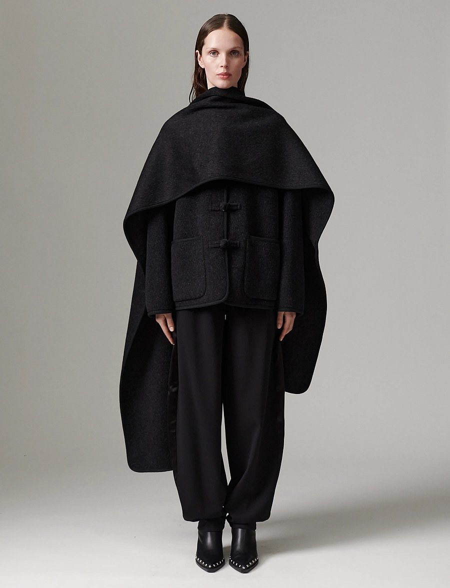 Day Birger et Mikkelsen - DAYSia - Bonded Soft Wool - wolljacken - dark grey melange - 4