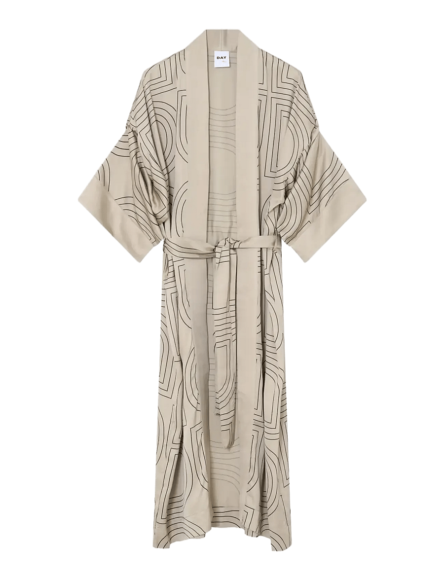Day Birger et Mikkelsen - DAYRani - Fluid Viscose - humus with black - 1