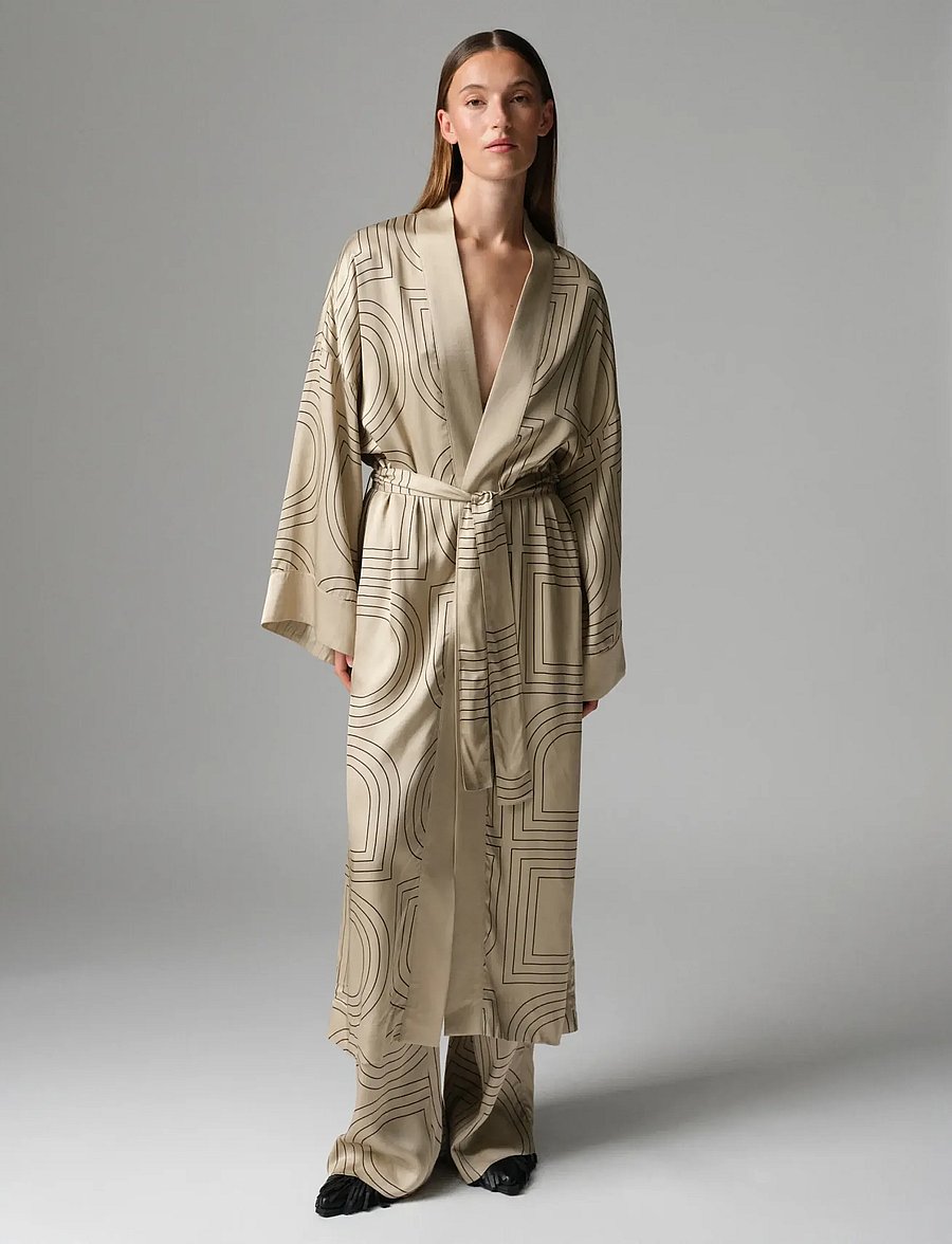 Day Birger et Mikkelsen - DAYRani - Fluid Viscose - humus with black - 0