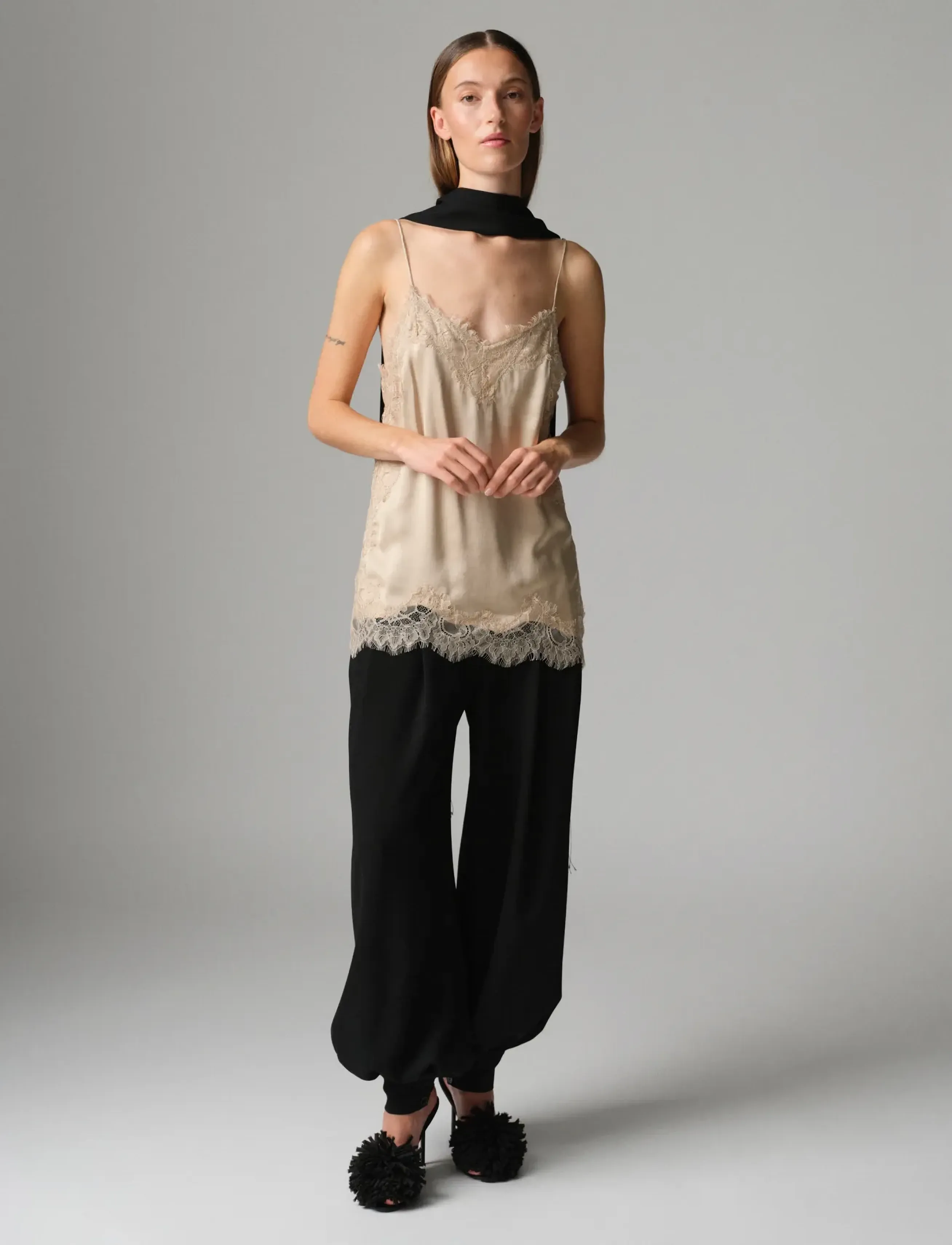 Day Birger et Mikkelsen - DAYLacey - Fluid Viscose - humus - 3