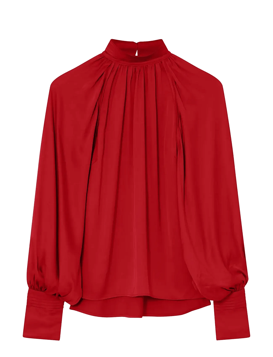 Day Birger et Mikkelsen - DAYFema - Fluid Viscose - biking red - 1