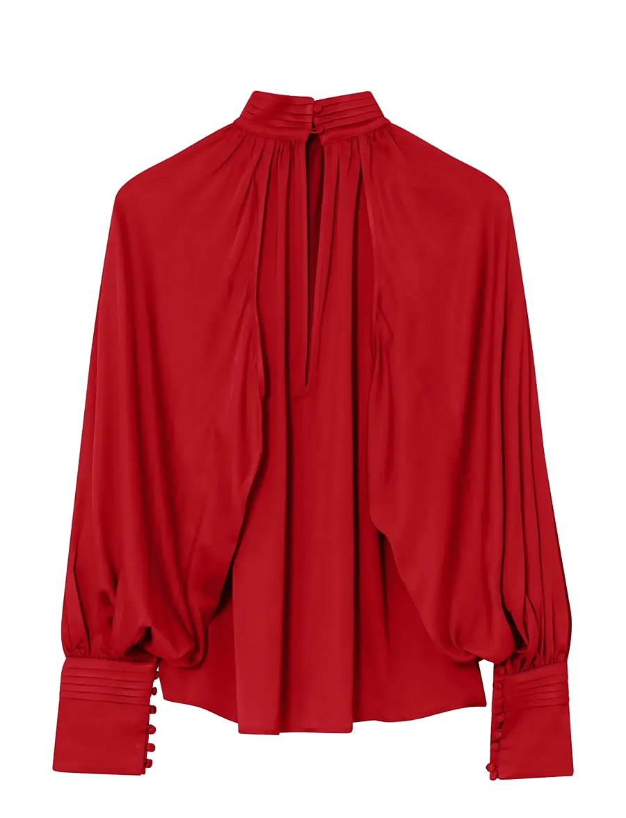 Day Birger et Mikkelsen - DAYFema - Fluid Viscose - biking red - 2