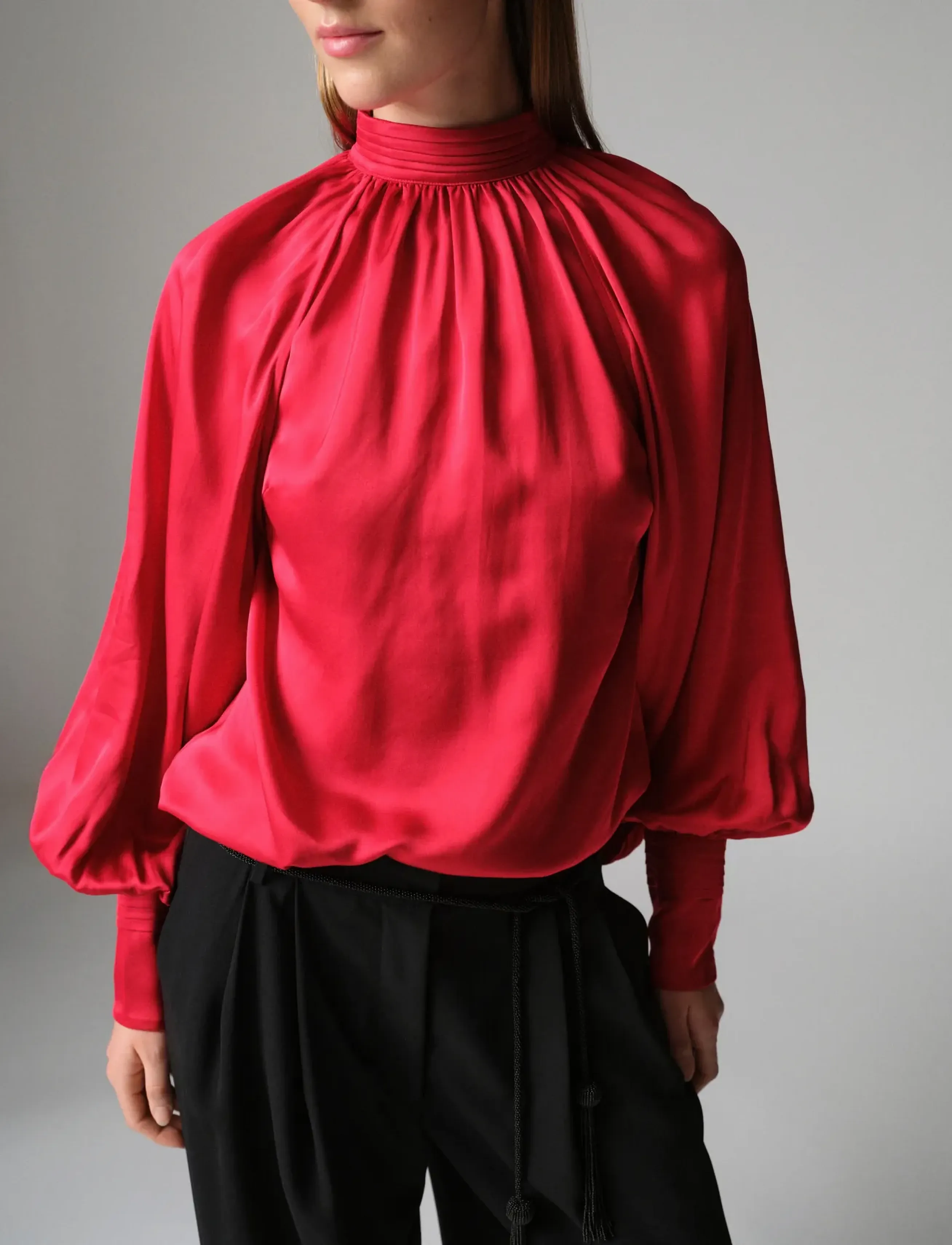 Day Birger et Mikkelsen - DAYFema - Fluid Viscose - biking red - 0