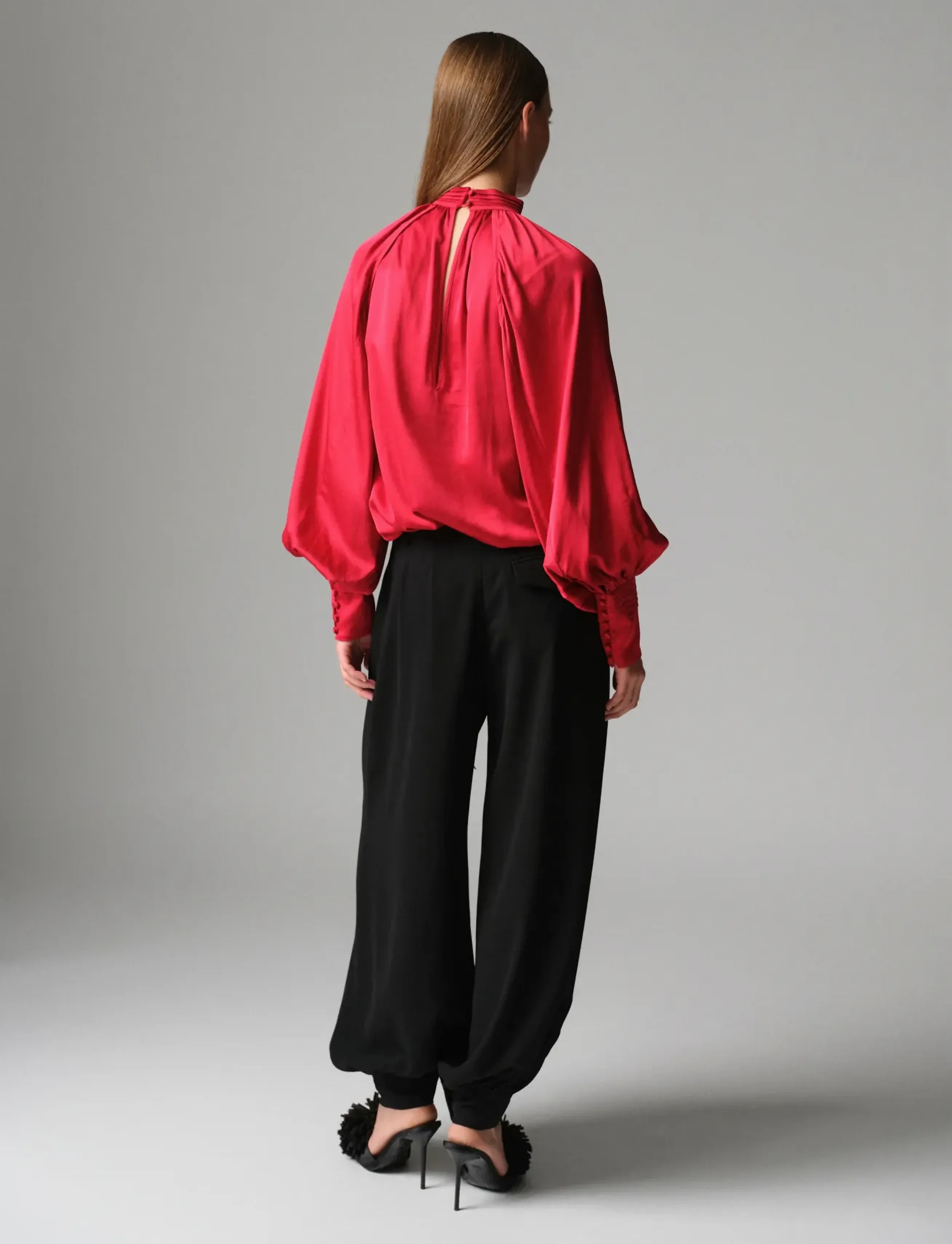 Day Birger et Mikkelsen - DAYFema - Fluid Viscose - biking red - 5