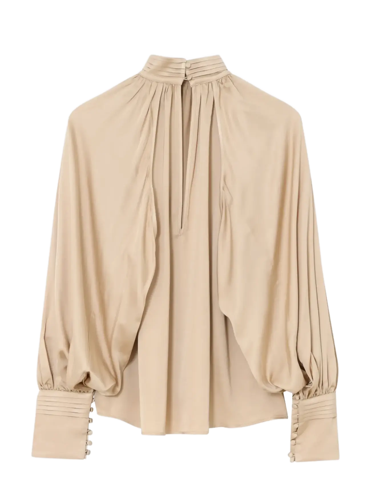 Day Birger et Mikkelsen - DAYFema - Fluid Viscose - long sleeved blouses - humus - 2