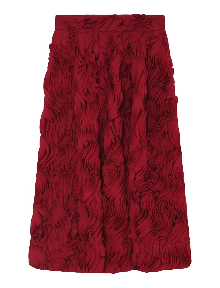 Day Birger et Mikkelsen - DAYMaylee - Ruffled lacy - biking red - 2