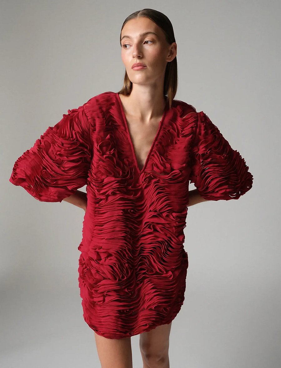 Day Birger et Mikkelsen - DAYTatia - Ruffled Lacy - biking red - 0