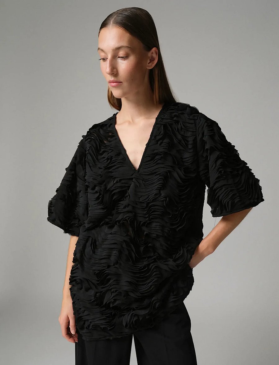 Day Birger et Mikkelsen - DAYTatia - Ruffled Lacy - black - 3