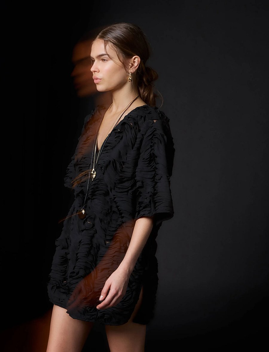 Day Birger et Mikkelsen - DAYTatia - Ruffled Lacy - black - 5