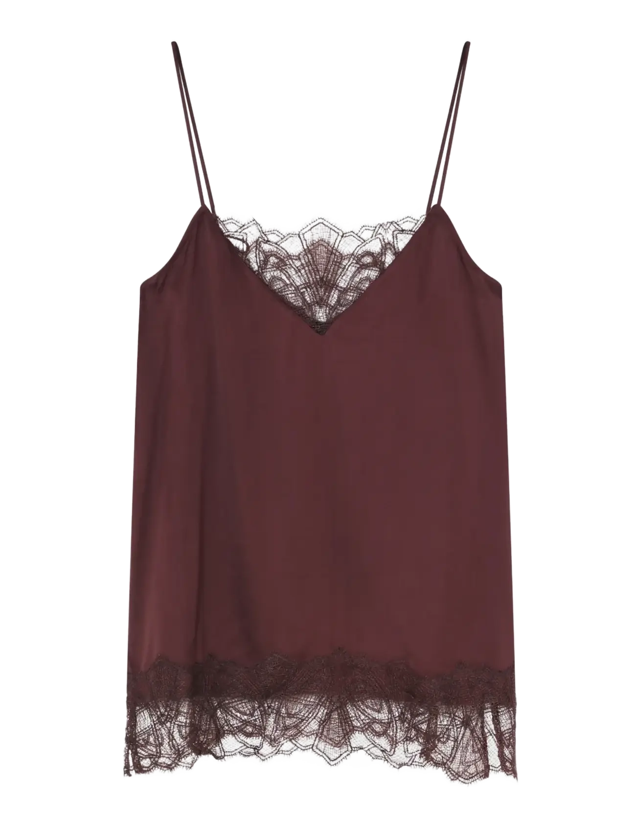 Day Birger et Mikkelsen - DAYNio - Fluid Viscose - sleeveless tops - fudge - 2