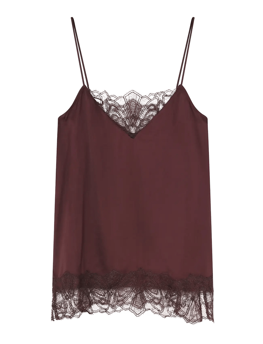 Day Birger et Mikkelsen - DAYNio - Fluid Viscose - varrukateta alussärgid - fudge - 2
