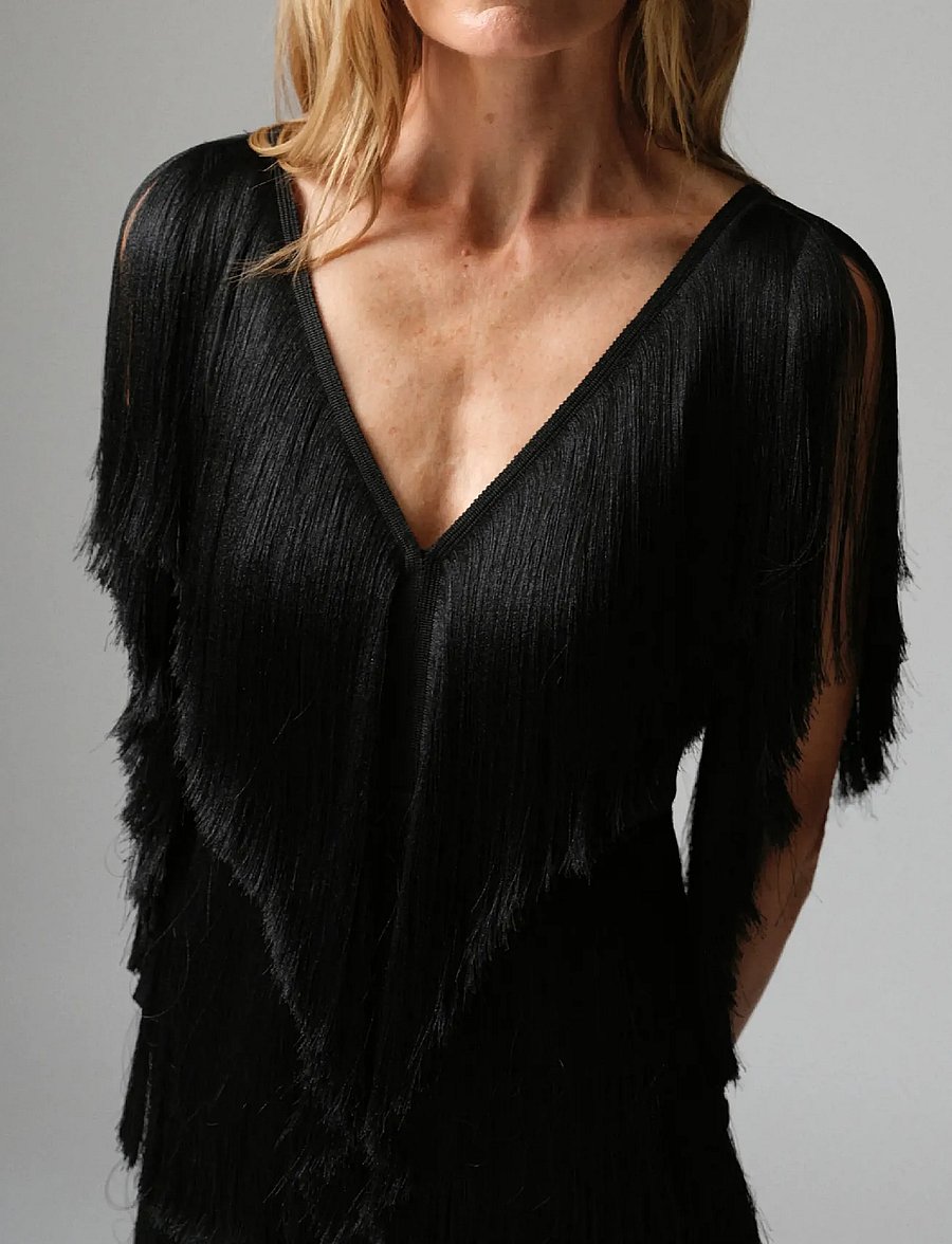 Day Birger et Mikkelsen - DAYFitao - Modern Fringe - black - 0