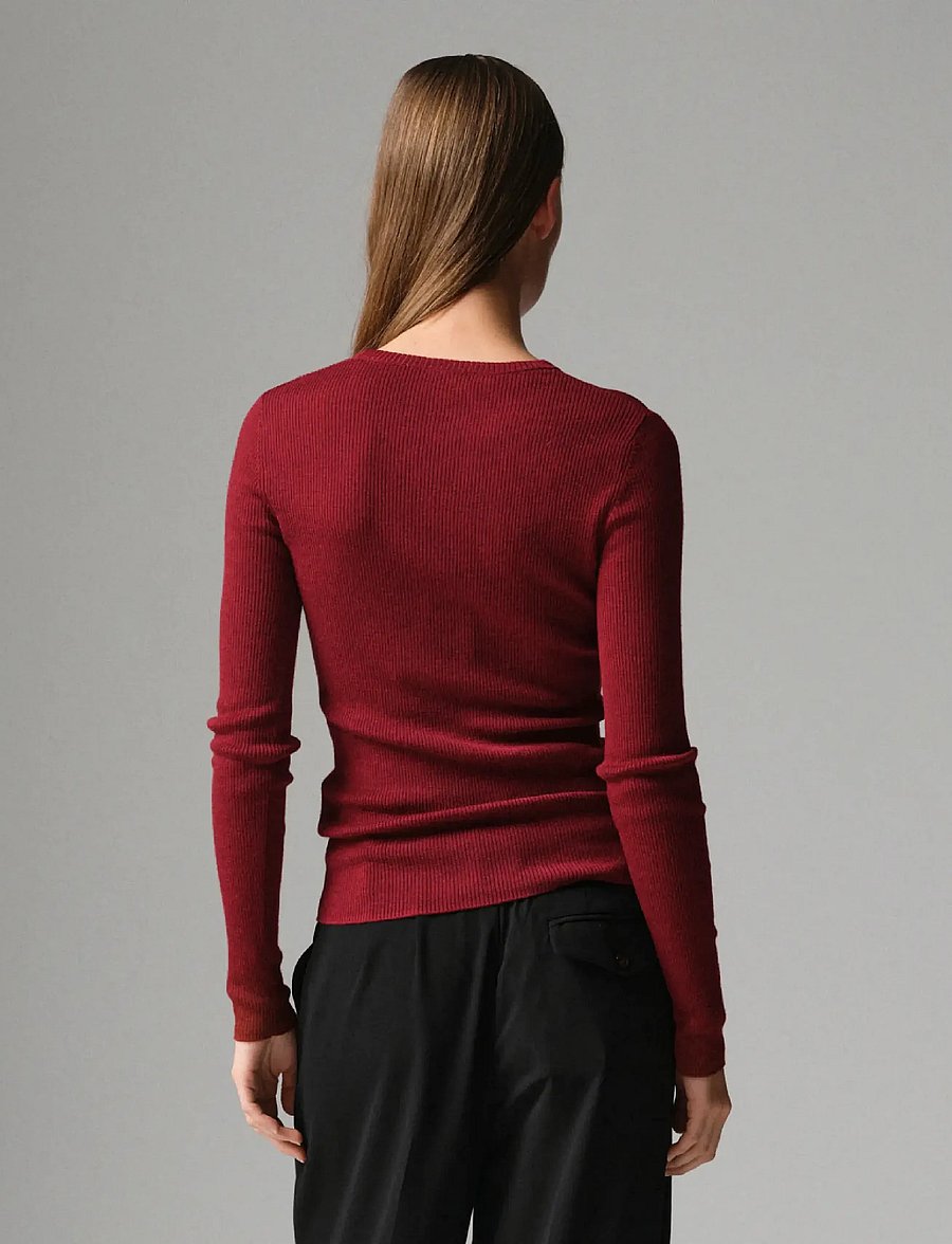 Day Birger et Mikkelsen - DAYMariana - Daily Elements - pullover - biking red - 4