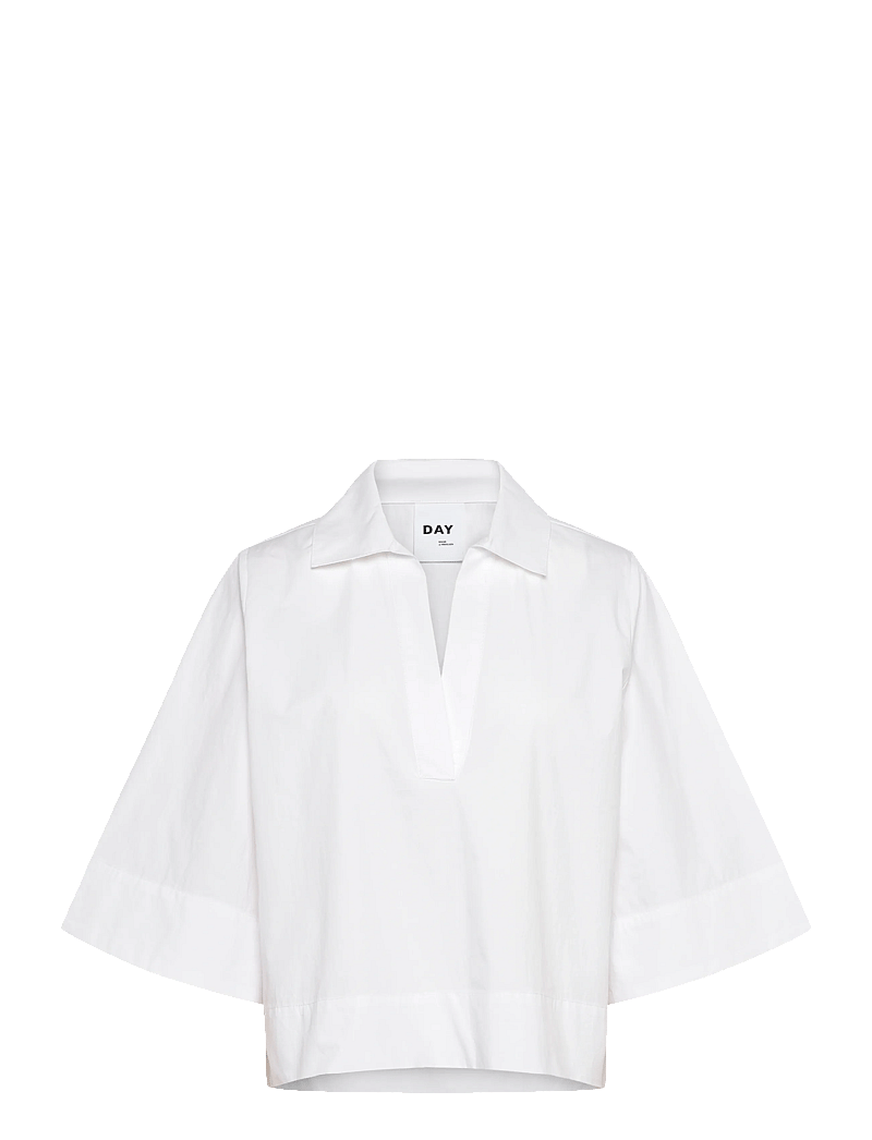 Day Birger et Mikkelsen - DAYLuma- Cottaline - kortærmede bluser - brilliant white - 1