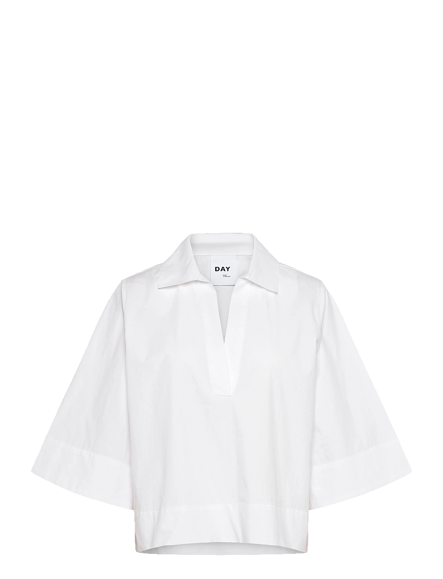Day Birger et Mikkelsen - DAYLuma- Cottaline - short-sleeved blouses - brilliant white - 1