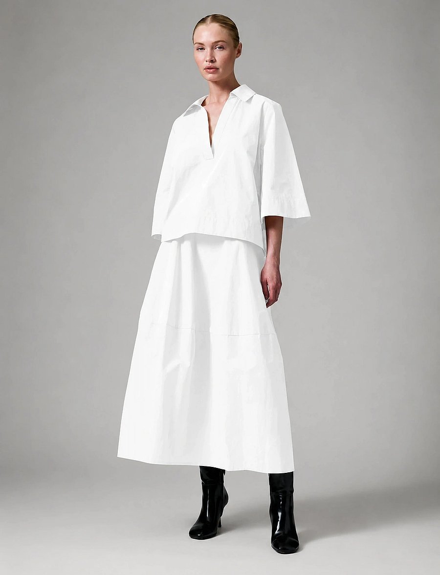Day Birger et Mikkelsen - DAYLuma- Cottaline - short-sleeved blouses - brilliant white - 3