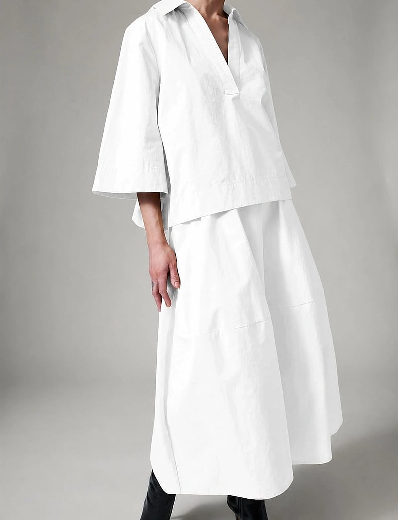 Day Birger et Mikkelsen - DAYLuma- Cottaline - kortærmede bluser - brilliant white - 4
