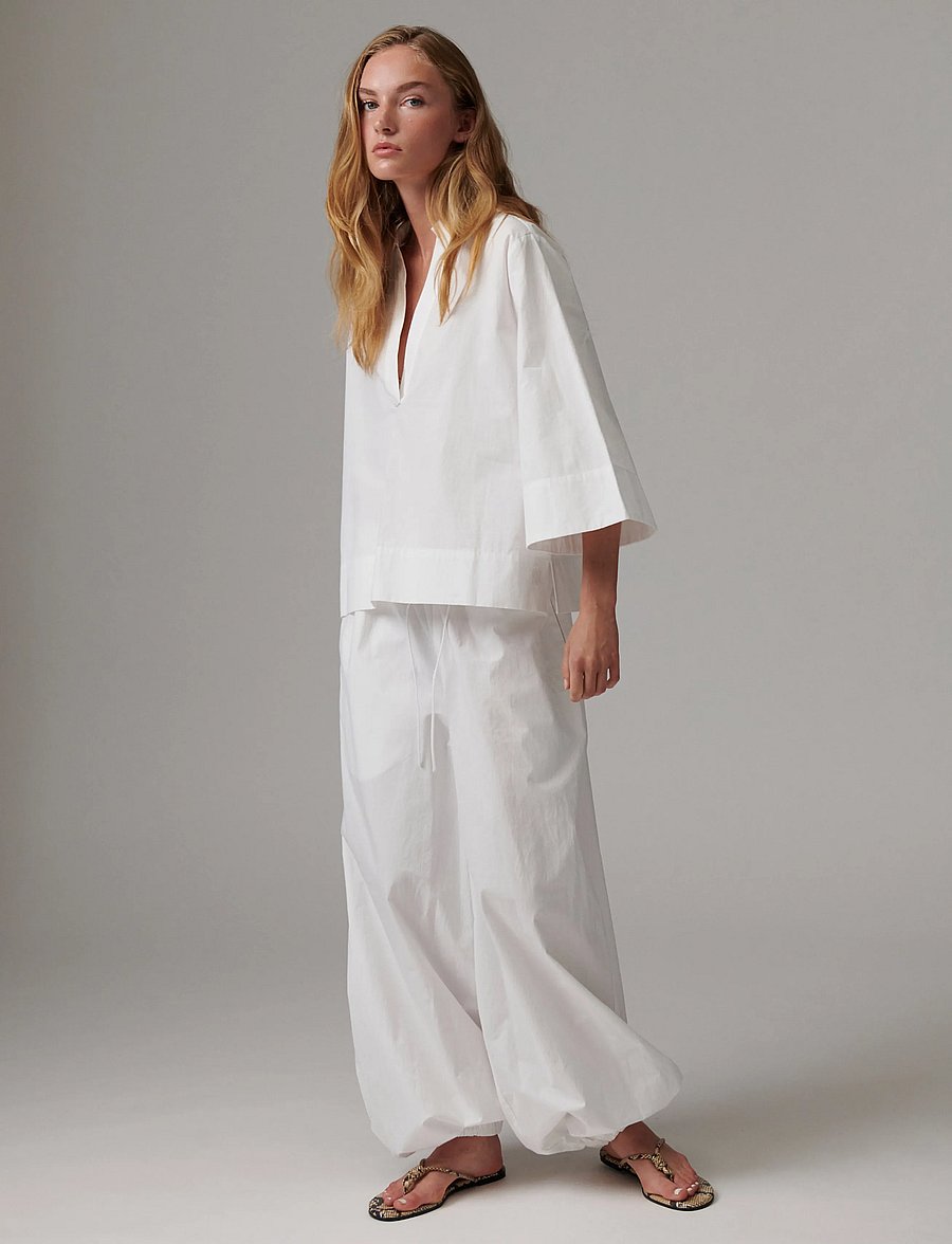 Day Birger et Mikkelsen - DAYLuma- Cottaline - kurzärmelige blusen - brilliant white - 5