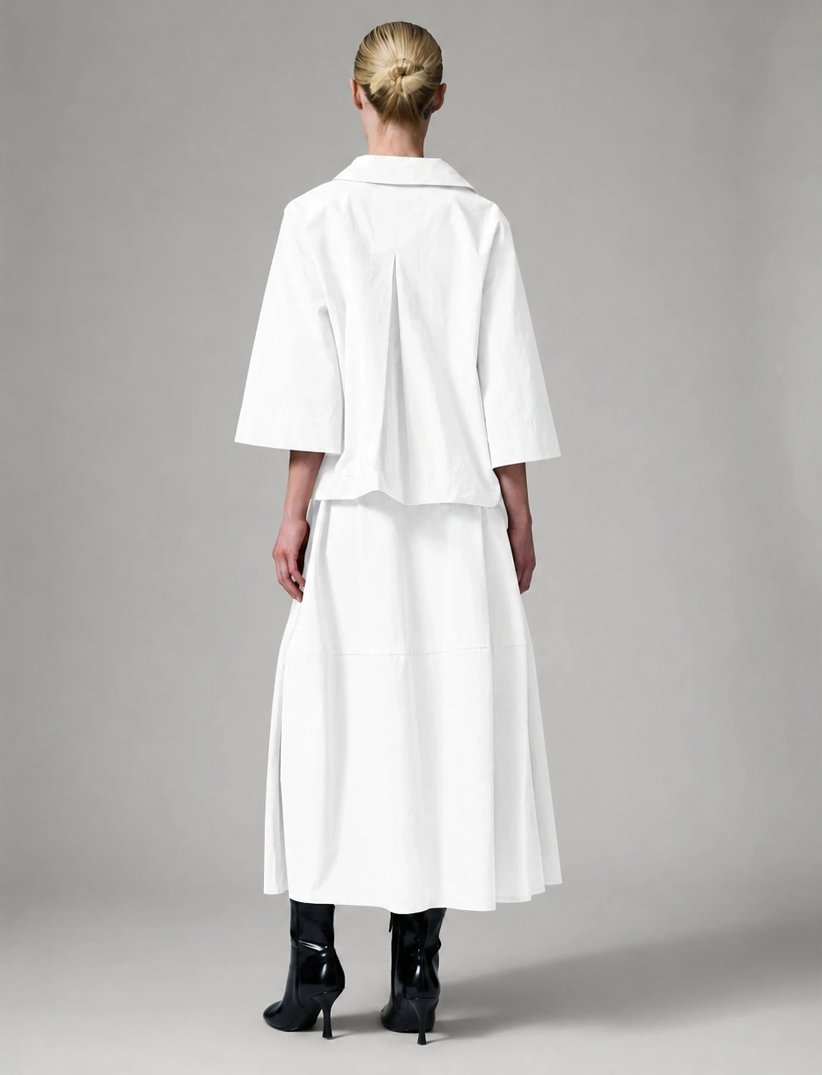 Day Birger et Mikkelsen - DAYLuma- Cottaline - lühikeste varrukatega pluusid - brilliant white - 5