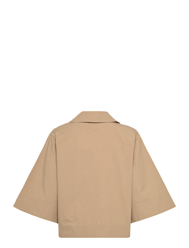 Day Birger et Mikkelsen - DAYLuma- Cottaline - kortærmede bluser - taupe - 2