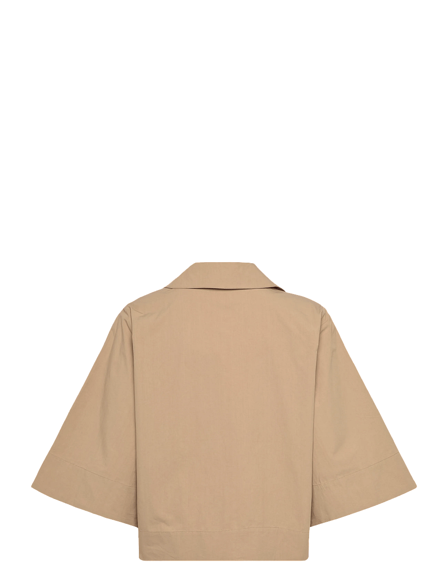 Day Birger et Mikkelsen - DAYLuma- Cottaline - short-sleeved blouses - taupe - 2