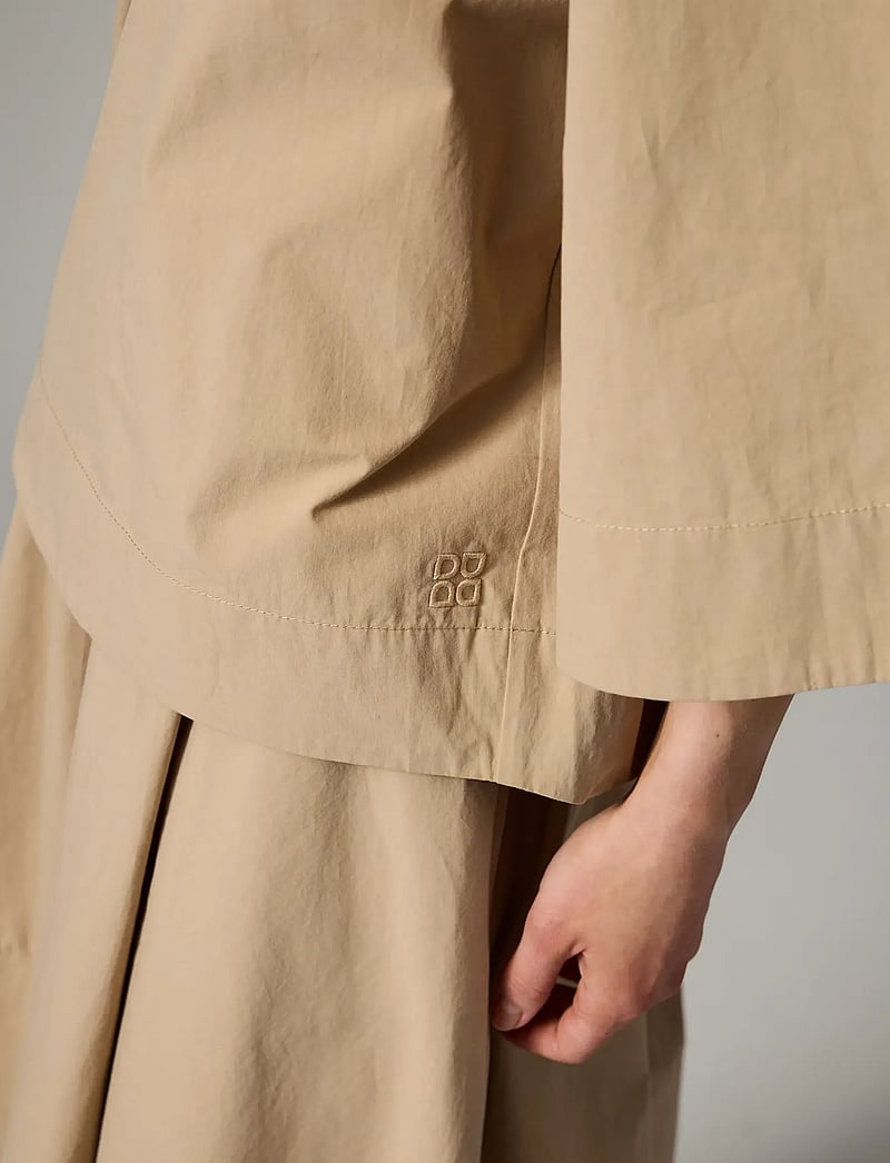 Day Birger et Mikkelsen - DAYLuma- Cottaline - kortærmede bluser - taupe - 3