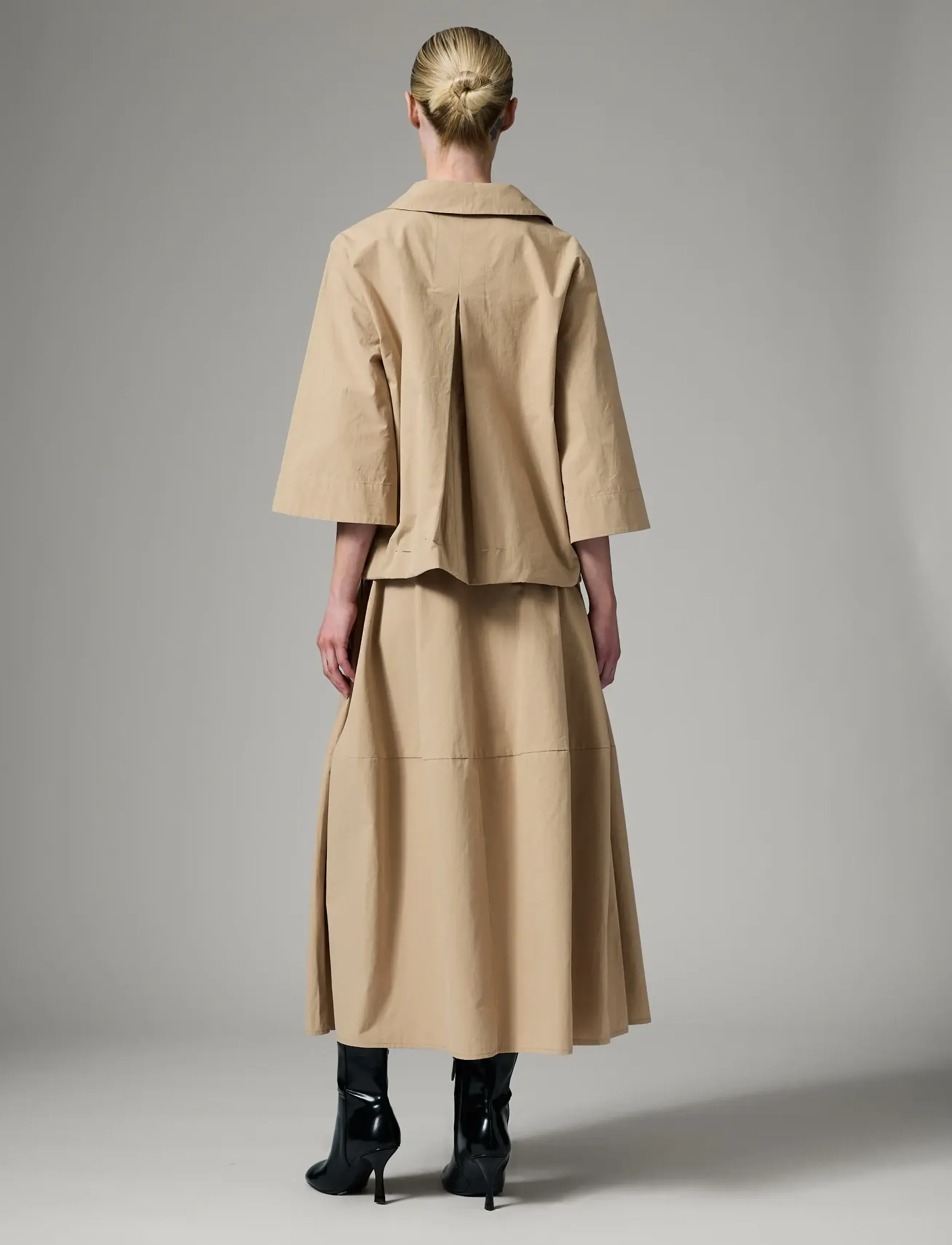 Day Birger et Mikkelsen - DAYLuma- Cottaline - lühikeste varrukatega pluusid - taupe - 5