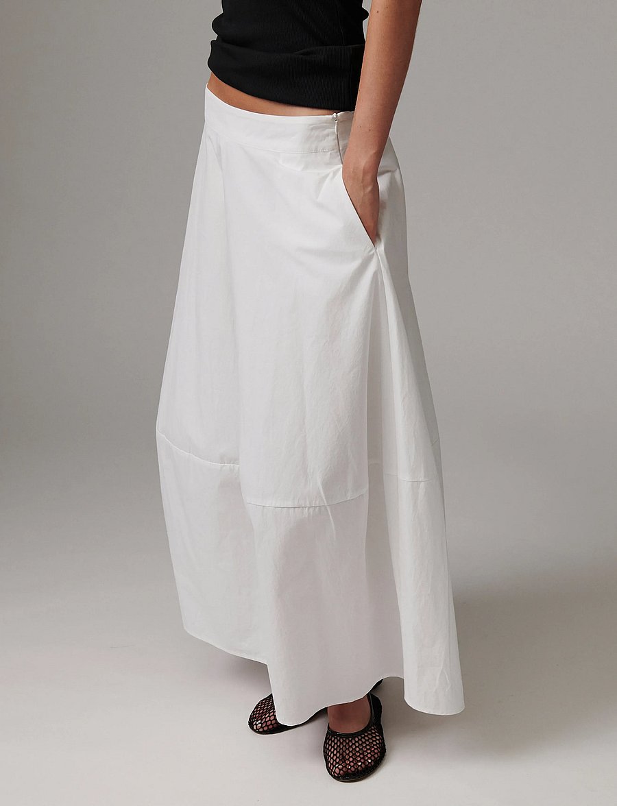 Day Birger et Mikkelsen - DAYPipa- Cottaline - midi-röcke - brilliant white - 2
