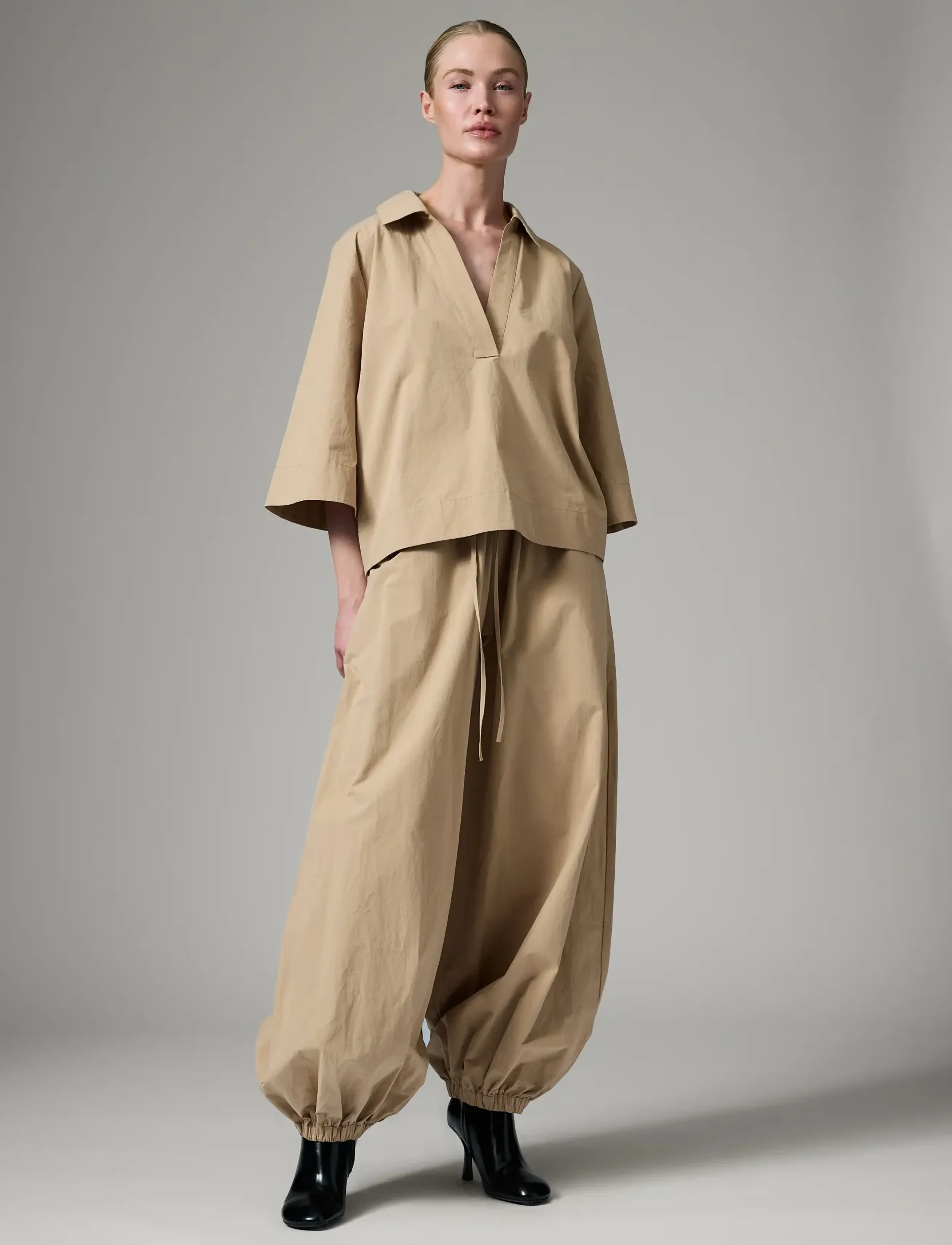 Day Birger et Mikkelsen - DAYTimo- Cottaline - joggers - taupe - 3