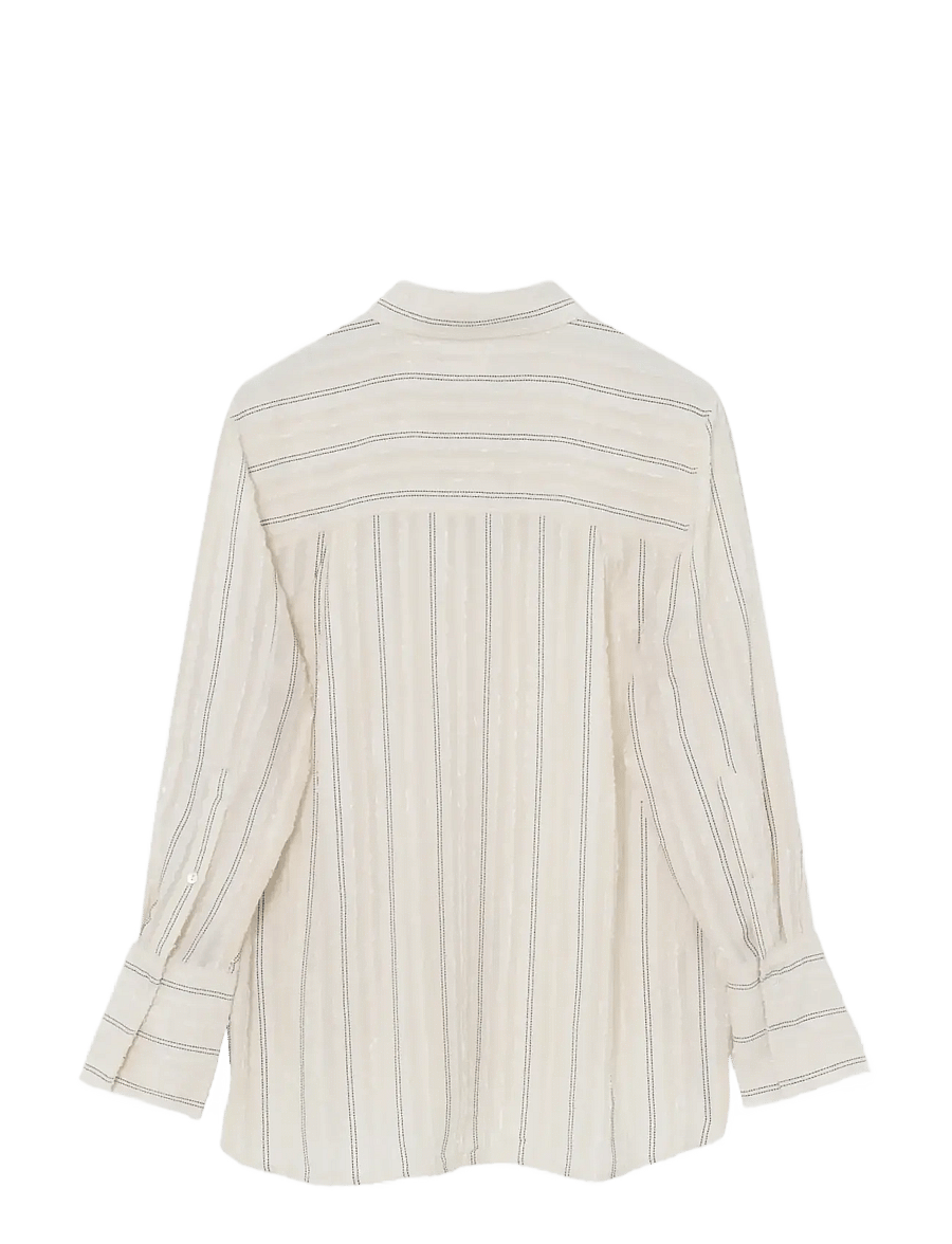 Day Birger et Mikkelsen - DAYZoe - Raw Stripes - långärmade skjortor - jet stream - 2