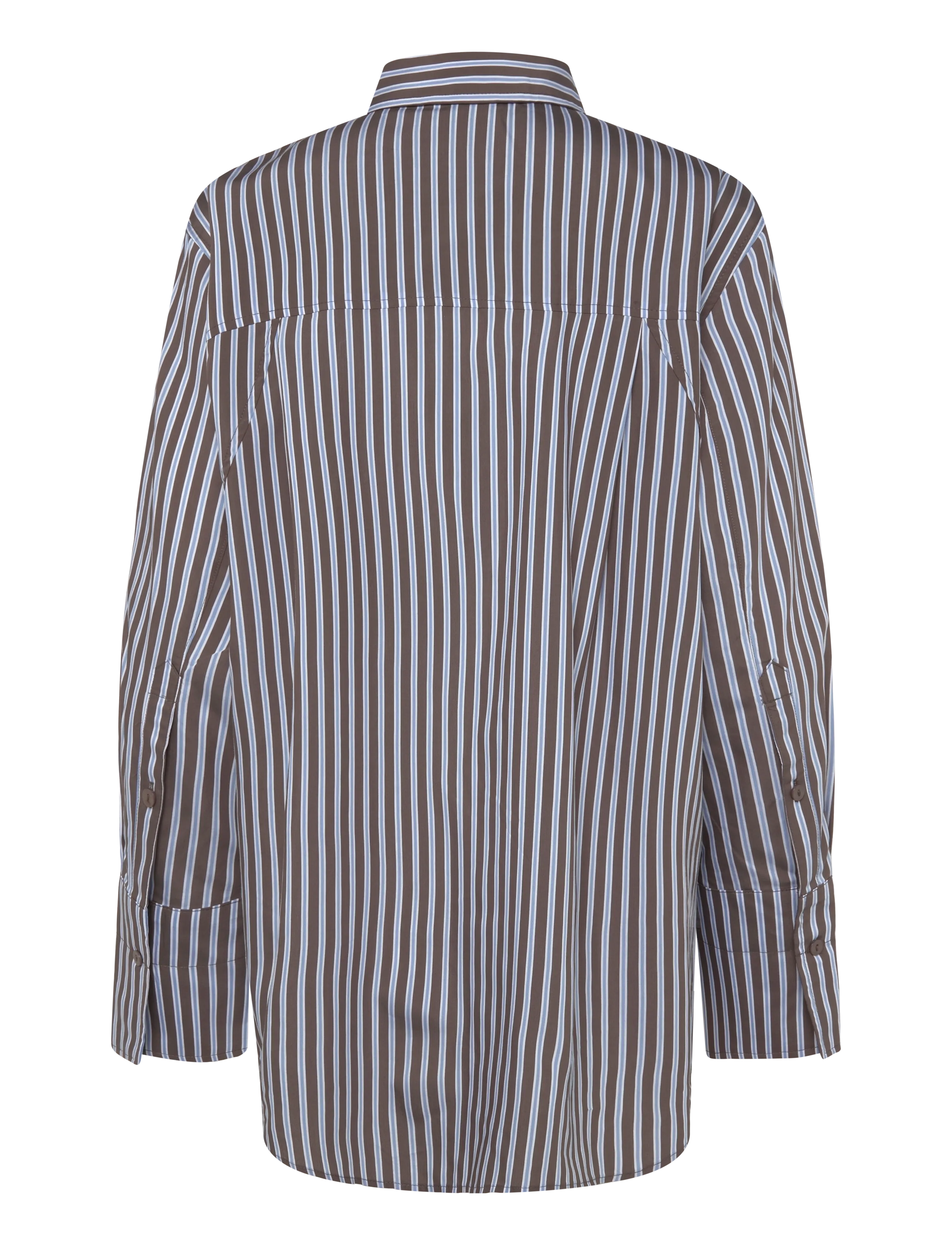 Day Birger et Mikkelsen - DAYZoe - Ligne - langärmlige hemden - brown stripe - 2