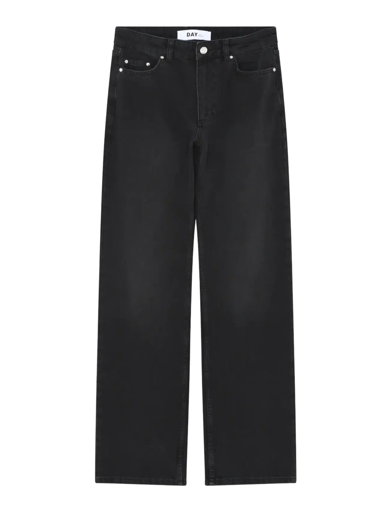 Day Birger et Mikkelsen - DAYRiven - Soft Denim Structure - raka jeans - washed black - 1