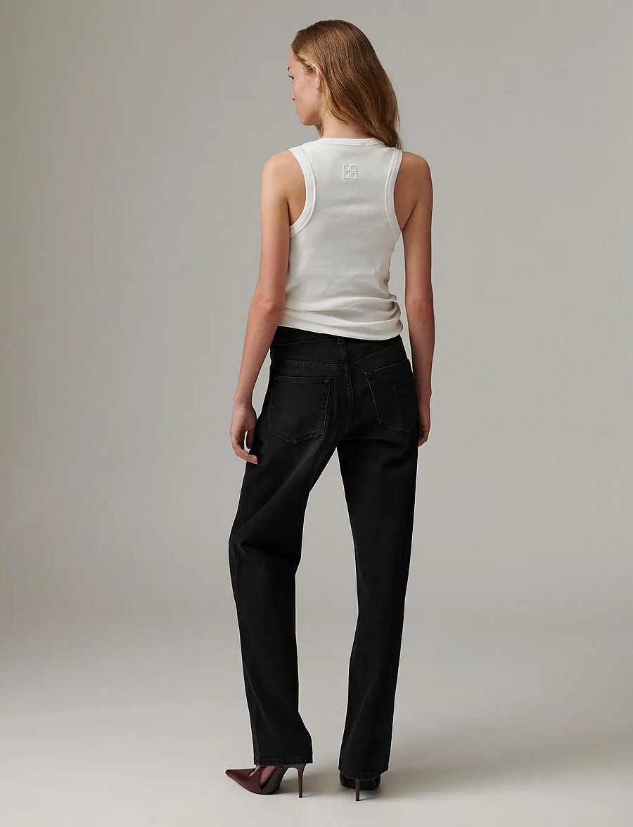 Day Birger et Mikkelsen - DAYRiven - Soft Denim Structure - raka jeans - washed black - 5