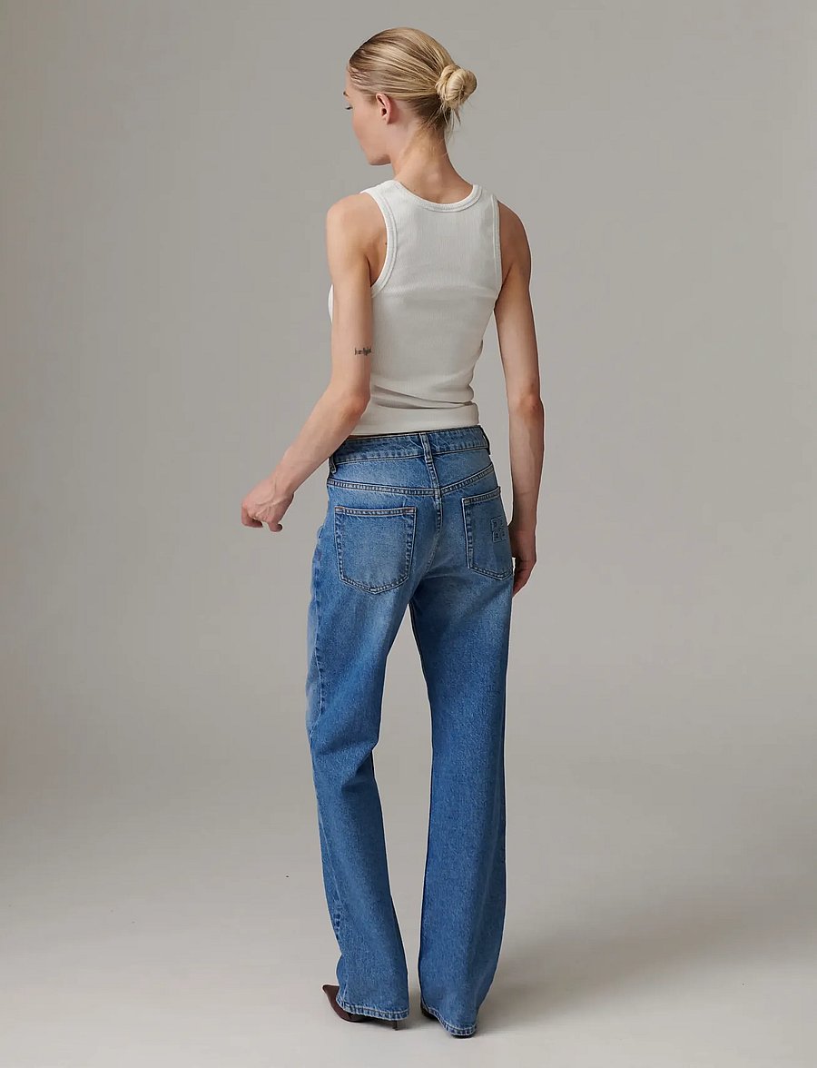 Day Birger et Mikkelsen - DAYRiven - Soft Denim Structure - straight jeans - washed blue - 5
