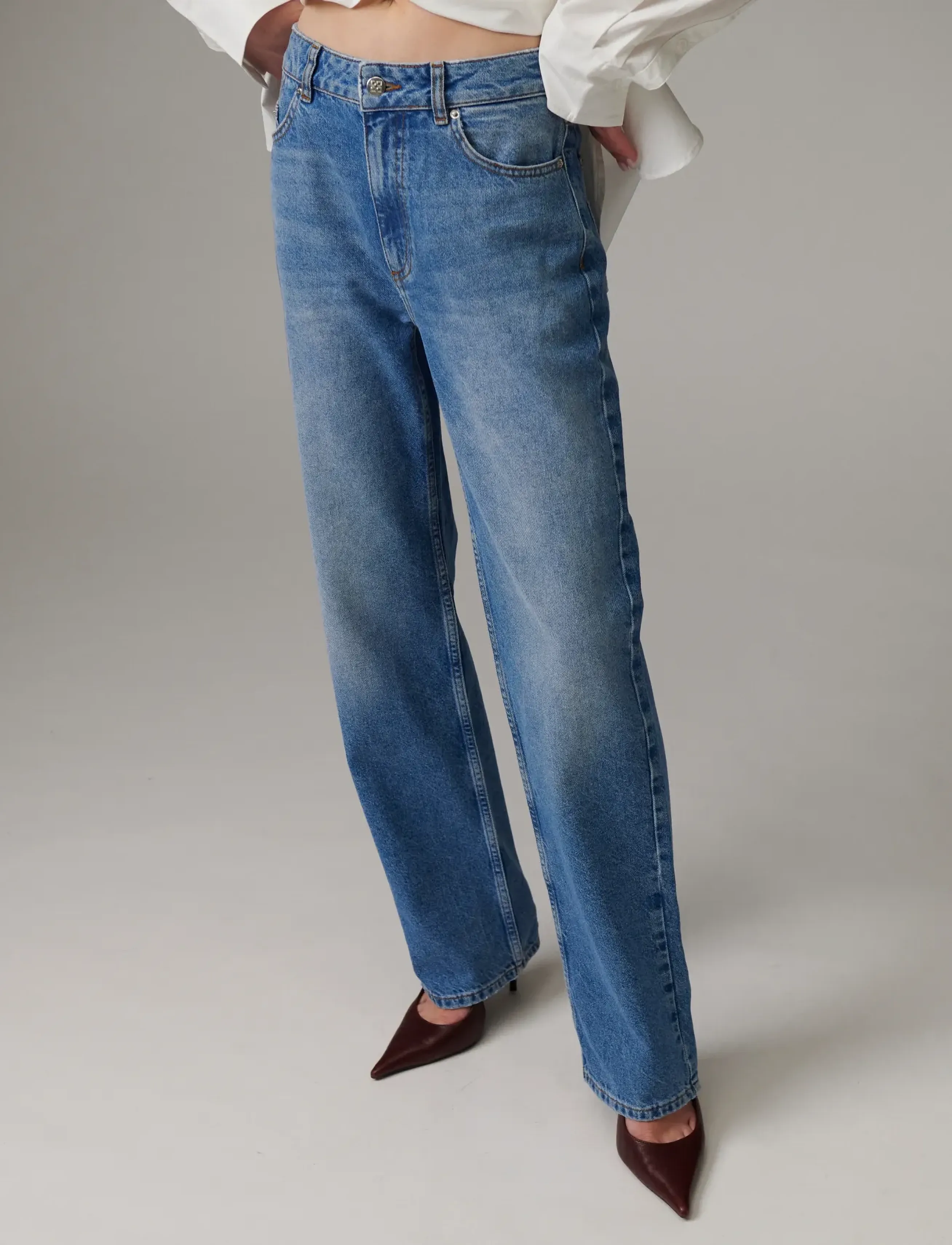 DAY BIRGER ET MIKKELSEN Dayriven Soft Denim Structure jeans dam – bild 5