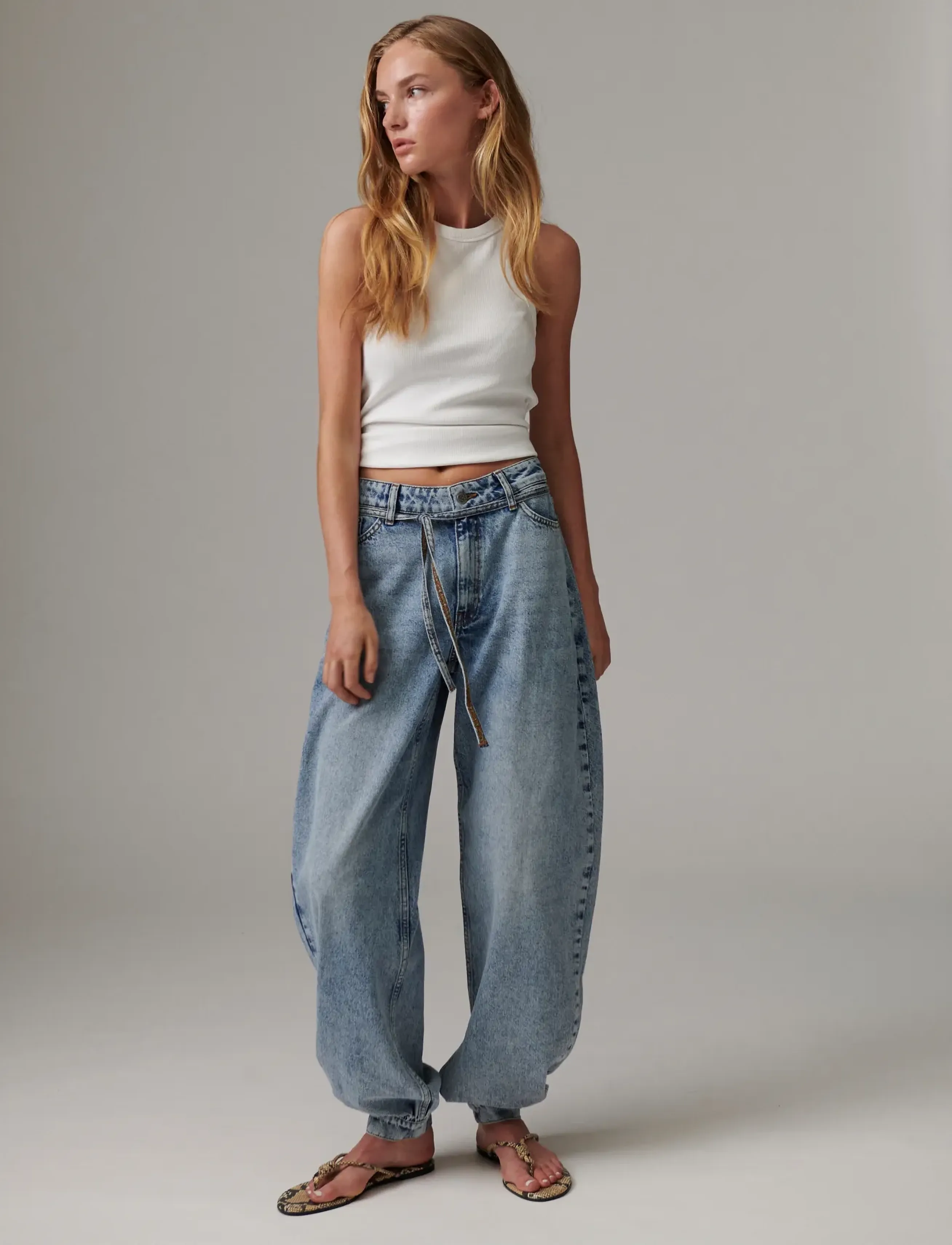 DAY BIRGER ET MIKKELSEN Dayblaire Cuff Soft Denim Structu raka jeans dam – bild 5