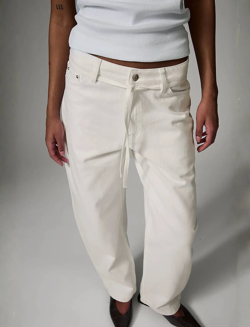 Day Birger et Mikkelsen - Blaire - Soft White Denim - barrel jeans - jet stream - 0