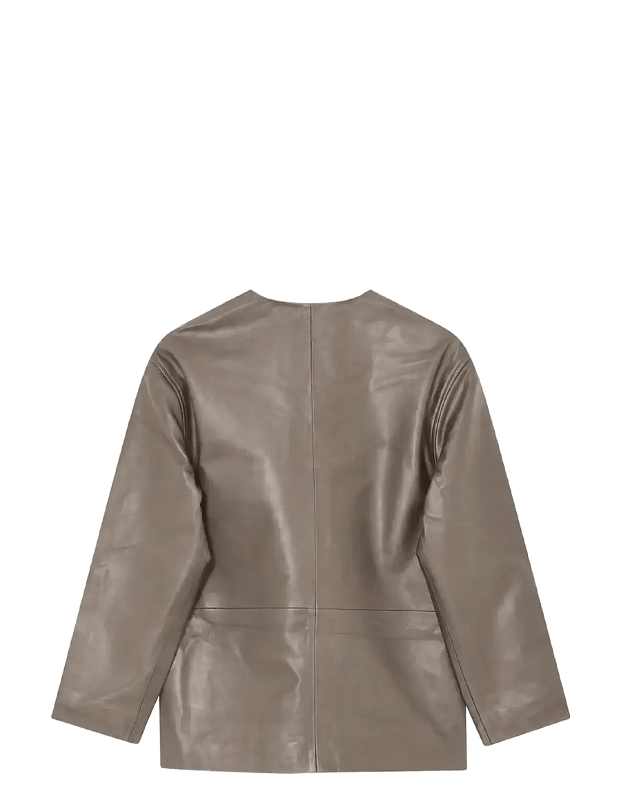 Day Birger et Mikkelsen - DAYSiaa - Soft Lamb Leather - læderjakker - walnut - 2