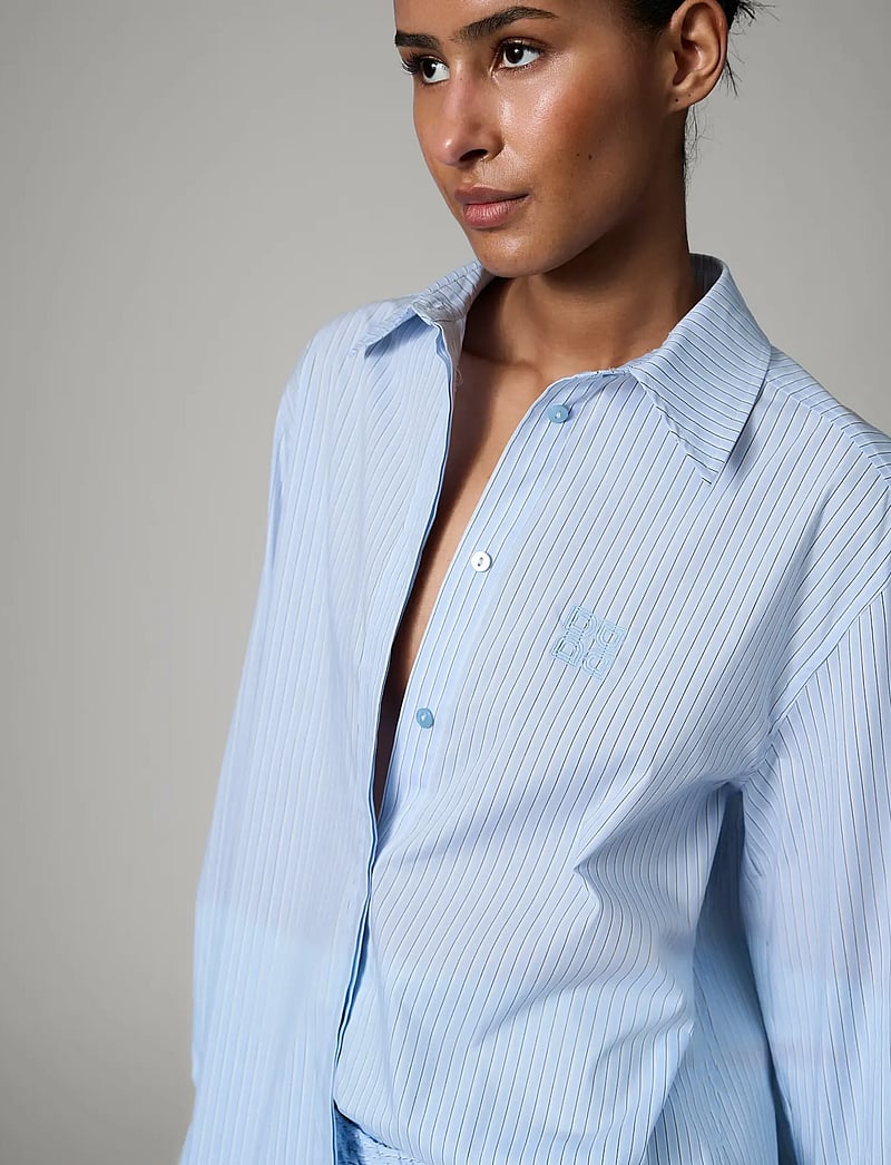 Day Birger et Mikkelsen - DAYZoe - Daylounge Stripe - jeanshemden - chambray blue - 0