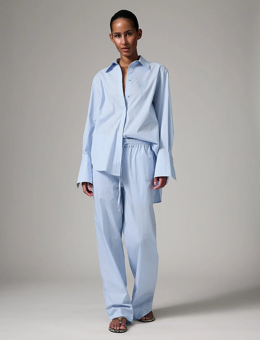 Day Birger et Mikkelsen - DAYZoe - Daylounge Stripe - jeanshemden - chambray blue - 4