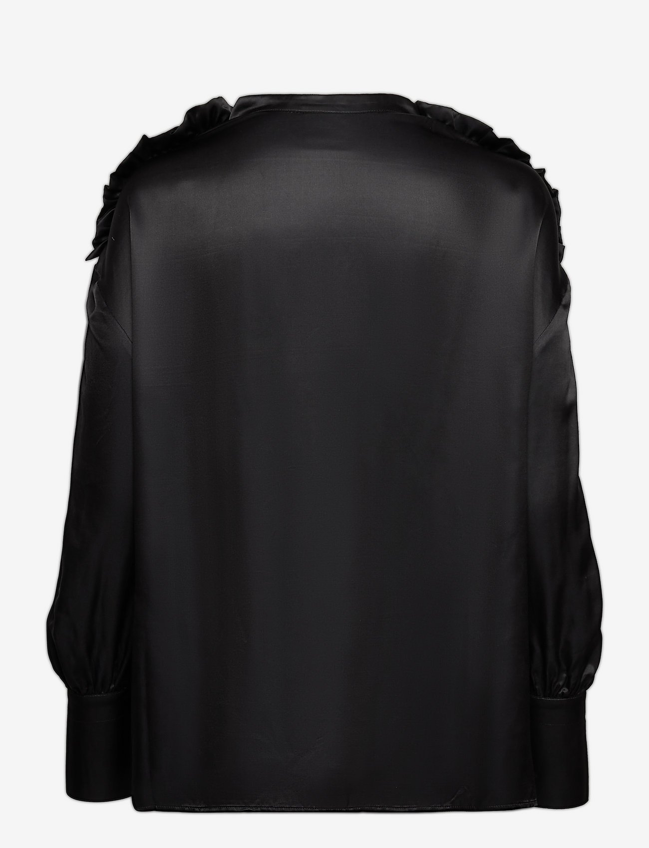 Day Birger et Mikkelsen - Amelia - Silk Blend - long-sleeved blouses - black - 1