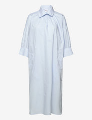 Day Birger et Mikkelsen - Colette - Coated Cotton - marškinių tipo suknelės - light blue - 2