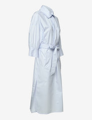 Day Birger et Mikkelsen - Colette - Coated Cotton - marškinių tipo suknelės - light blue - 4