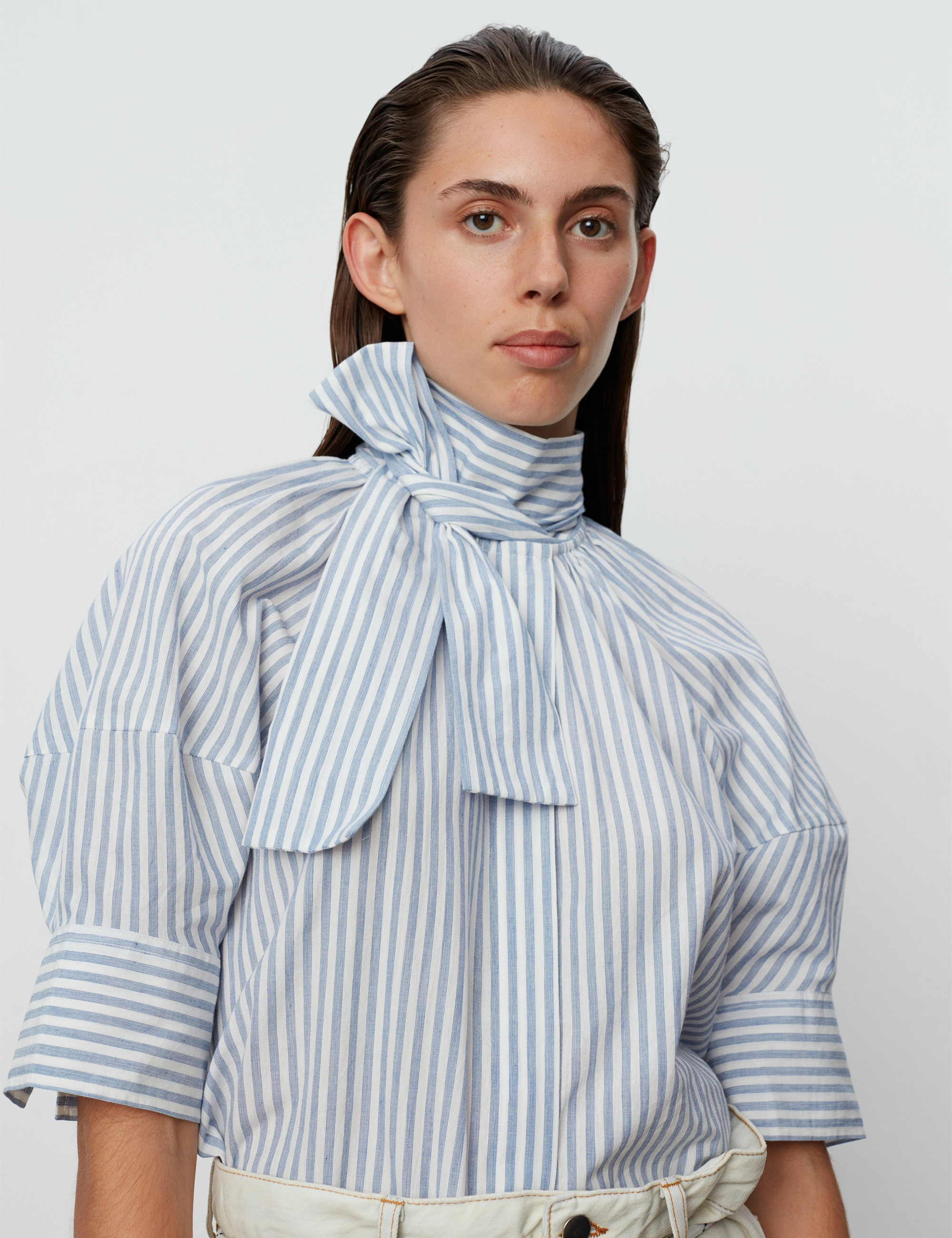 Day Birger et Mikkelsen - Elena - Delicated Stripe - light blue - 2