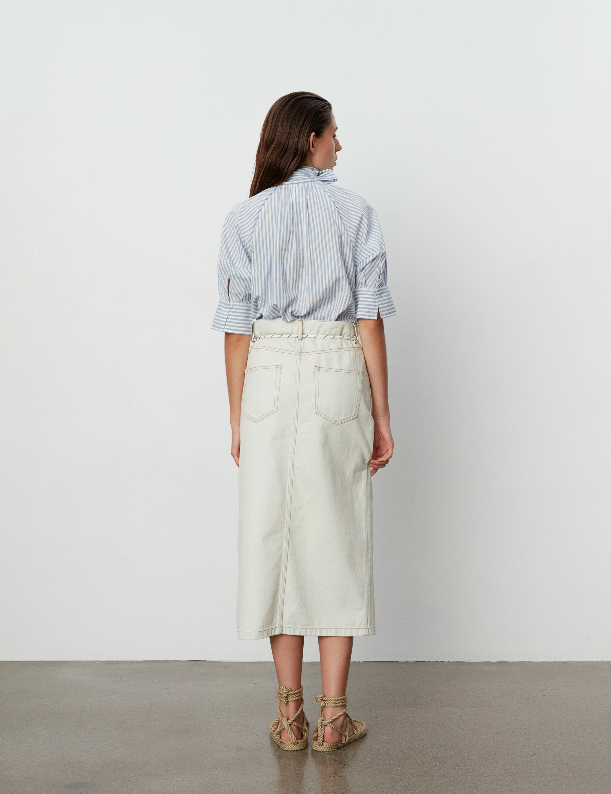 Day Birger et Mikkelsen - Elena - Delicated Stripe - light blue - 3